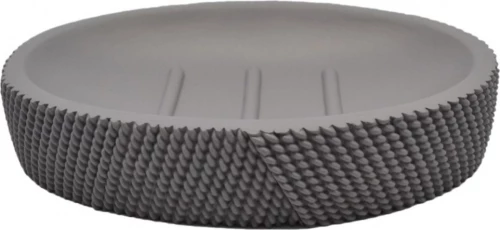 Ankor 762200 Σαπουνοθήκη Επιτραπέζια Πέτρινη Γκρι