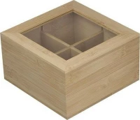 Macma Werbeatrikel Κουτί Τσάι Γυάλινο 15x15cm