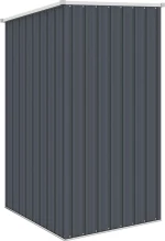 Μεταλλική Αποθήκη 0.87x0.98x1.59m Ανθρακί