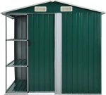 Μεταλλική Αποθήκη 2.05x1.30x1.83m Πράσινο