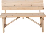 Παγκάκι HM5668.01 Φυσικό 118x54x80cm