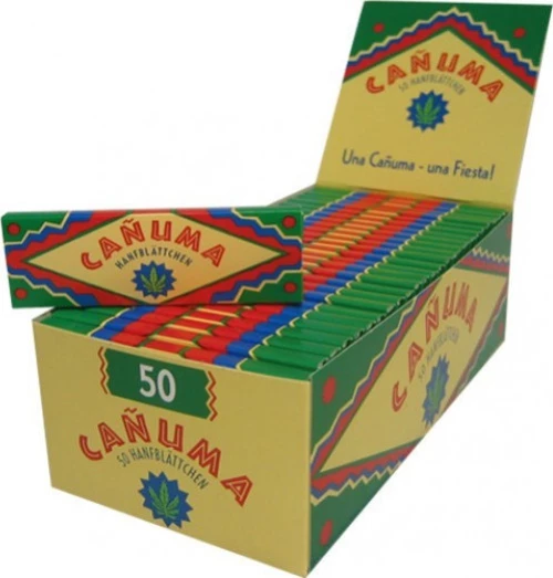 Χαρτάκια Canuma 60 φύλλα 50τμχ