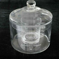 Plastona Βάζο Γενικής Χρήσης Γυάλινο 20x20cm