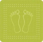 Kleine Wolke Foot Kiwi Green
