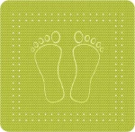 Kleine Wolke Foot Kiwi Green