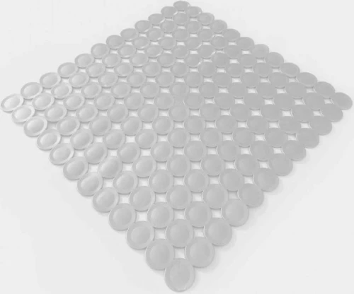 Πατάκι Αντιολισθητικό Disco 00242.001 Clear 54Χ54 54X54Cm Pvc