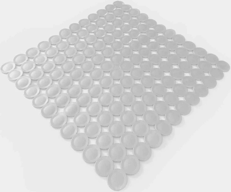 Πατάκι Αντιολισθητικό Disco 00242.001 Clear 54Χ54 54X54Cm Pvc