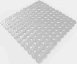 Πατάκι Αντιολισθητικό Disco 00242.001 Clear 54Χ54 54X54Cm Pvc