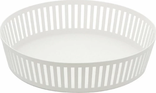 Yamazaki Φρουτιέρα Μεταλλική Striped 25x25x5cm