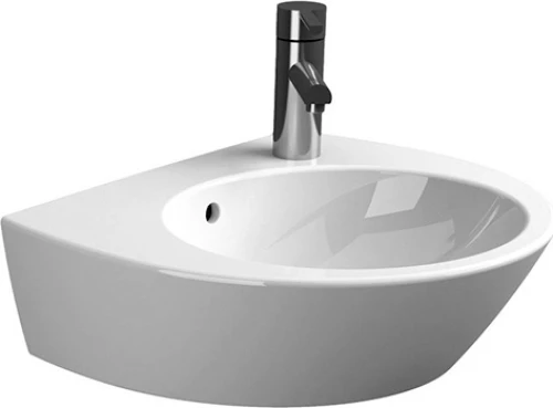 Sanitana Pop 266119 Επιτοίχιος Κρεμαστός / Επικαθήμενος Νιπτήρας Πορσελάνης 55.5x46cm Λευκός