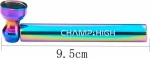 Champ Πιπάκι Μεταλλικό 9,5 cm με Δώρο Τριφτη Καπνού Grinder 30mm
