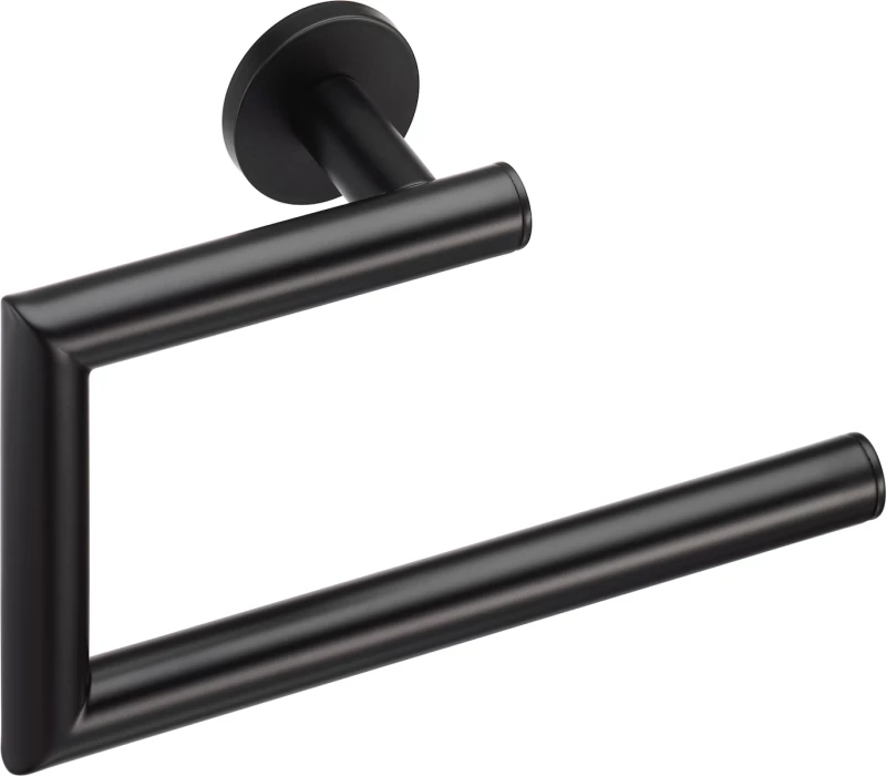Verdi Omicron 3021305 Χαρτοθήκη Επιτοίχια Μεταλλική Black Matt