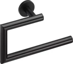 Verdi Omicron 3021305 Χαρτοθήκη Επιτοίχια Μεταλλική Black Matt