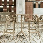 Σκαμπό Μπαρ Πολυπροπυλενίου Air Bar 75 Dove Γκρι 20.0370