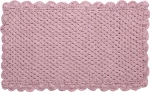 Silk Fashion Πατάκι Μπάνιου 60x100 Πλεκτό Amethyst