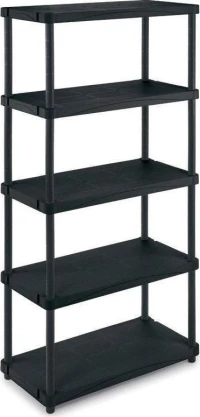 Ραφιέρα Πλαστική QBlack 80x40x173.4cm