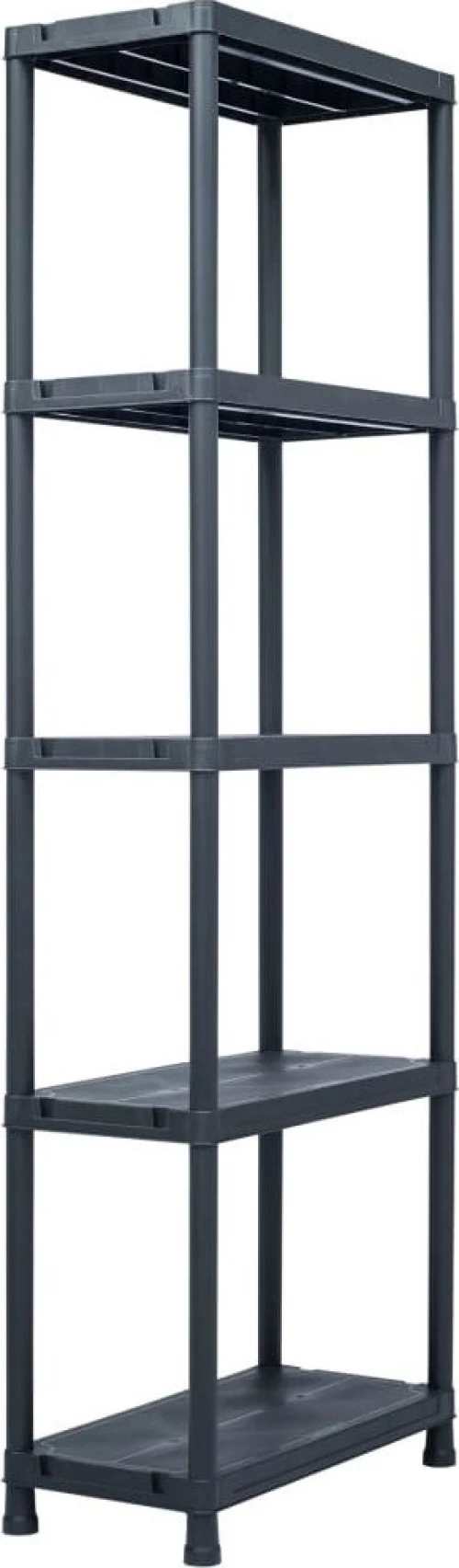 Ραφιέρα Μαύρη 125 κ. 60 x 30 x 180 εκ. Πλαστική