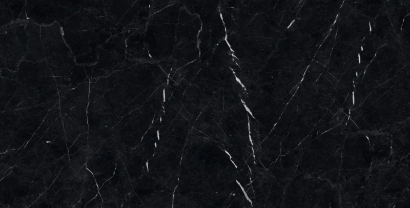 Πλακάκι Γρανίτης Δαπέδου Black Marmo Γυαλιστερό 60x120
