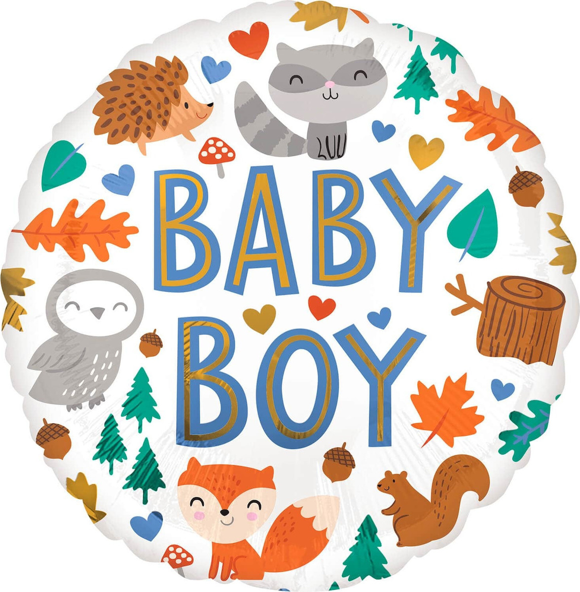 Baby Boy Woodland Fun 43cm