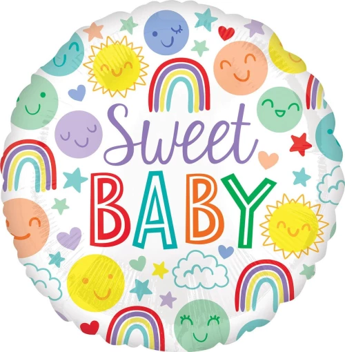 Μπαλόνι Φοιλ 17 Sweet Baby Icons /43 cm