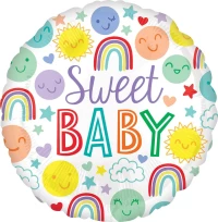 Μπαλόνι Φοιλ 17 Sweet Baby Icons /43 cm