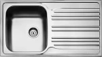 Fortinox Valley 25186 Ένθετος Νεροχύτης 86x50cm Inox Σαγρέ