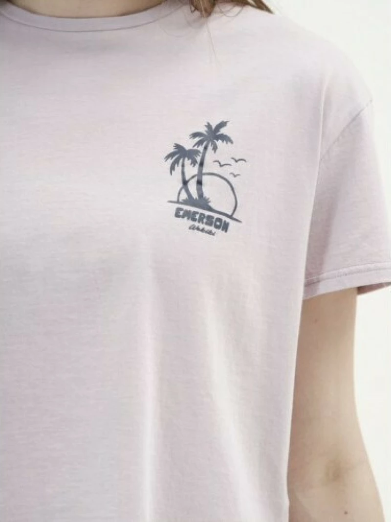 Emerson Γυναικείο T-Shirt 211.Ew33.60-061 Cool Pink
