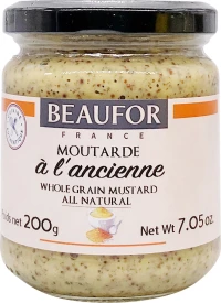 Beaufor Μουστάρδα με Κόκκους 200gr