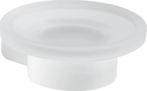 Gedy Σπουνοθήκη Pirinei PI11 Γυαλί Λευκό