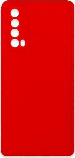 Θήκη σιλικόνης TPU Ultra Slim 0.3mm soft mat για Huawei P Smart 2021 / Huawei Y7a - Κόκκινο