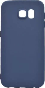 Θήκη σιλικόνης TPU Ultra Slim 0.3mm soft mat για Samsung Galaxy S6 - σκούρο μπλε