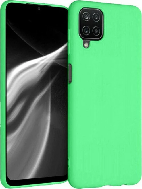 Θήκη σιλικόνης TPU Ultra Slim 0.3mm soft mat για Samsung Galaxy A12 - Λαχανί