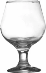 Uniglass Ποτήρι Κρασιού Kouros Γυάλινο Κολωνάτο 240ml