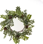 Στεφάνι Plastic με Φύλλα "Buxus" 30cm