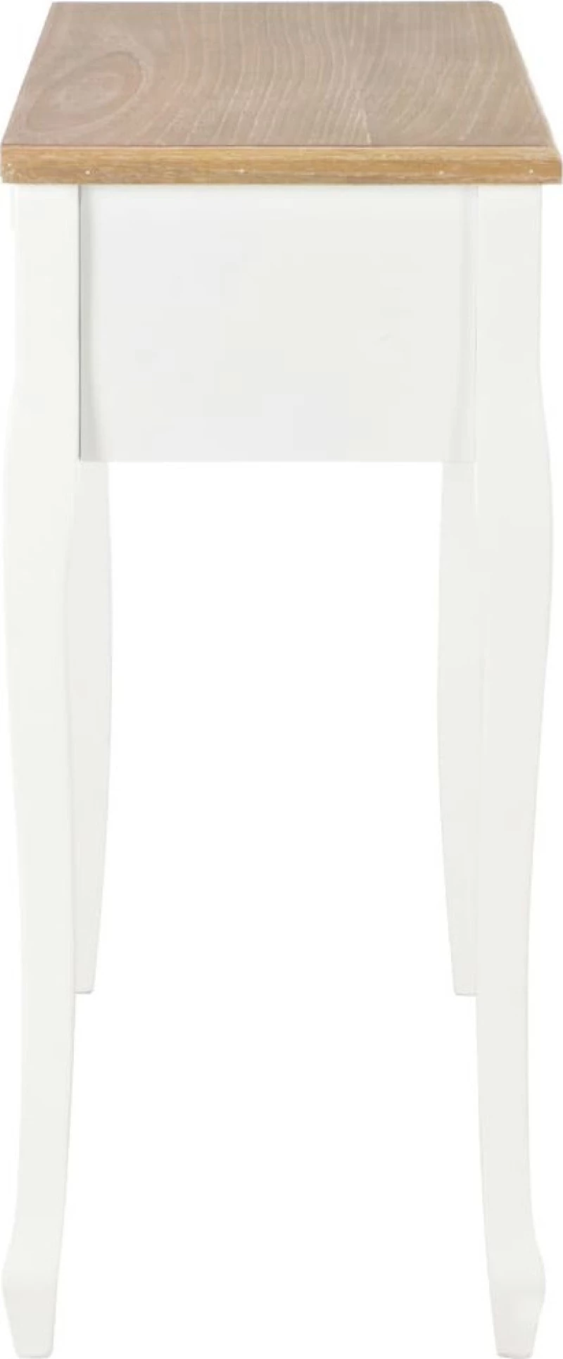 Τουαλέτα Κρεβατοκάμαρας Λευκό / Πεύκο 100x35x78cm