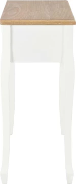 Τουαλέτα Κρεβατοκάμαρας Λευκό / Πεύκο 100x35x78cm