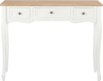 Τουαλέτα Κρεβατοκάμαρας Λευκό / Πεύκο 100x35x78cm
