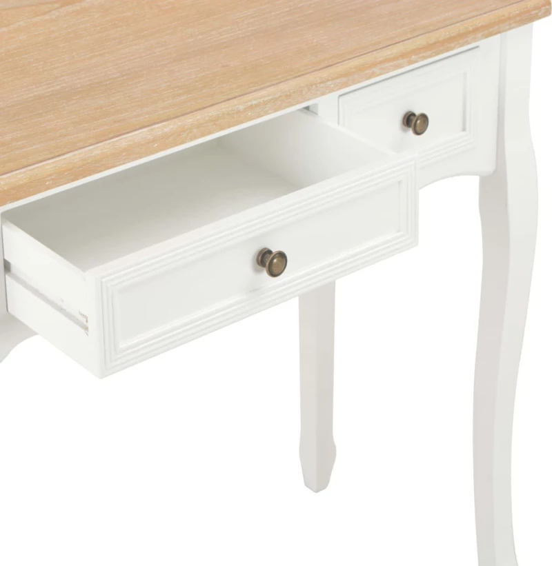 Τουαλέτα Κρεβατοκάμαρας Λευκό / Πεύκο 100x35x78cm