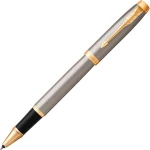 Parker Στυλό Rollerball με Μπλε Mελάνι IM Core Brush Metal GT