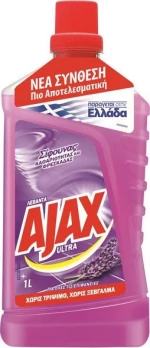 Ajax Ultra Λεβάντα Υγρό 1000ml