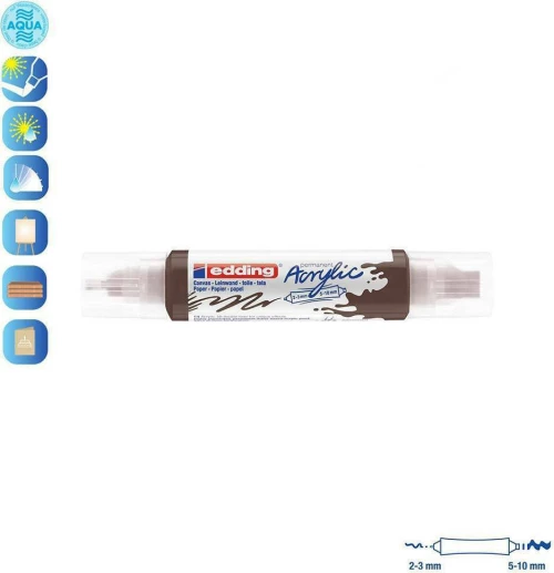 Edding 5400 Ακρυλικός 10mm Chocolate Brown