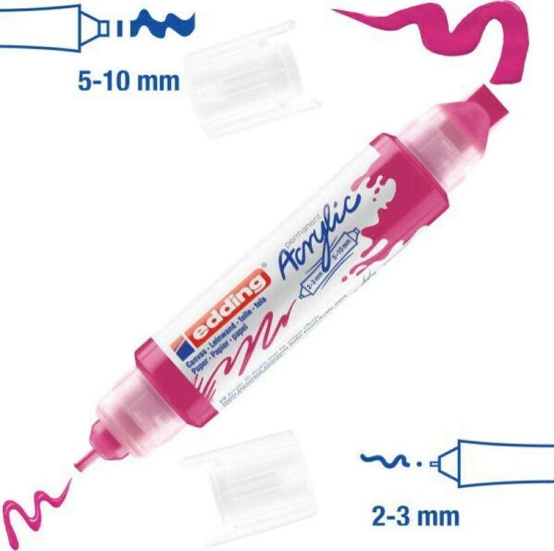 Edding 5400 Ακρυλικός 10mm Telemagenta