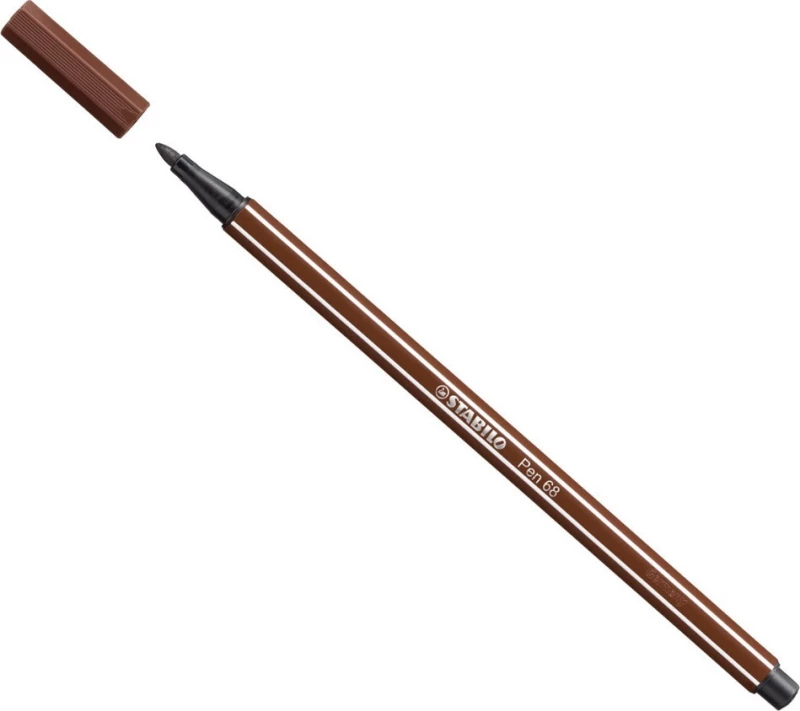 Stabilo Pen 68 1mm Brown
