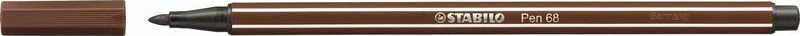 Stabilo Pen 68 1mm Brown