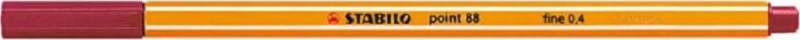 Stabilo Point 88 0.4mm Crimson