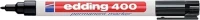 Edding 400 Ανεξίτηλος 1mm Μαύρο