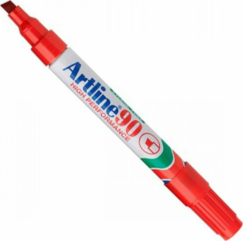 Artline 90 Ανεξίτηλος 5mm Kόκκινο