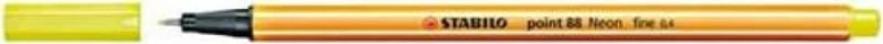 Stabilo Point 88 0.4mm Neon Yellow