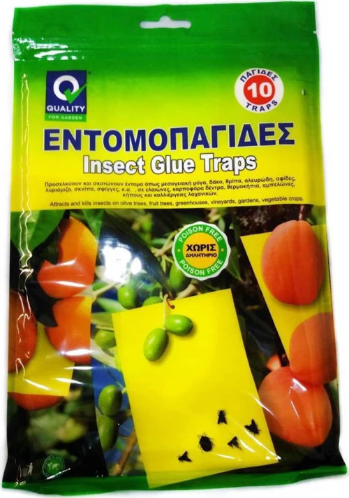 Εντομοπαγίδες Quality Σετ 10 Τμχ 24x17cm