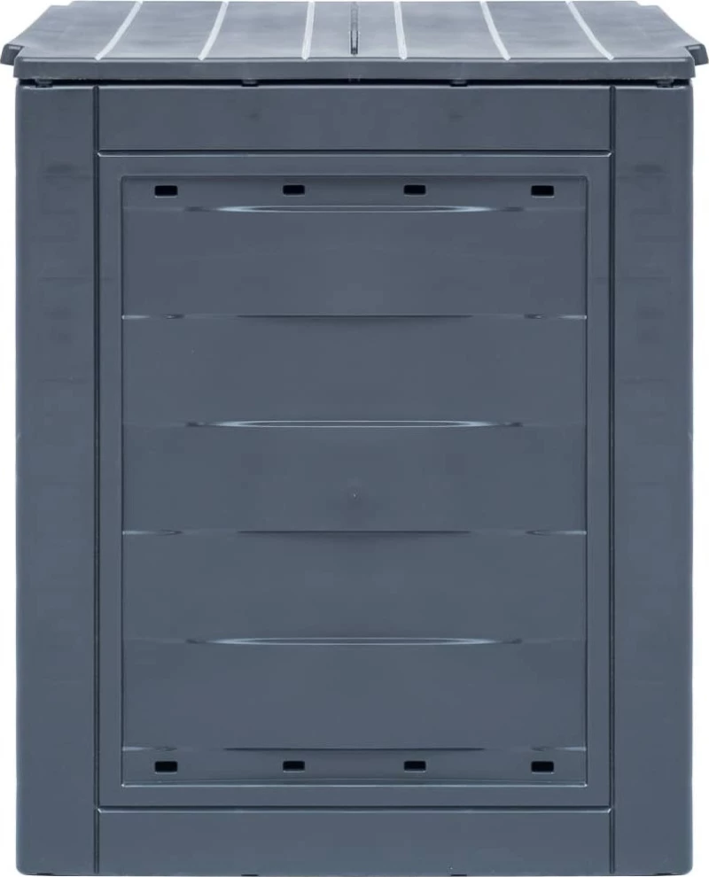 Κομποστοποιητής Κήπου Γκρι 60x60x73cm 260lt 45682